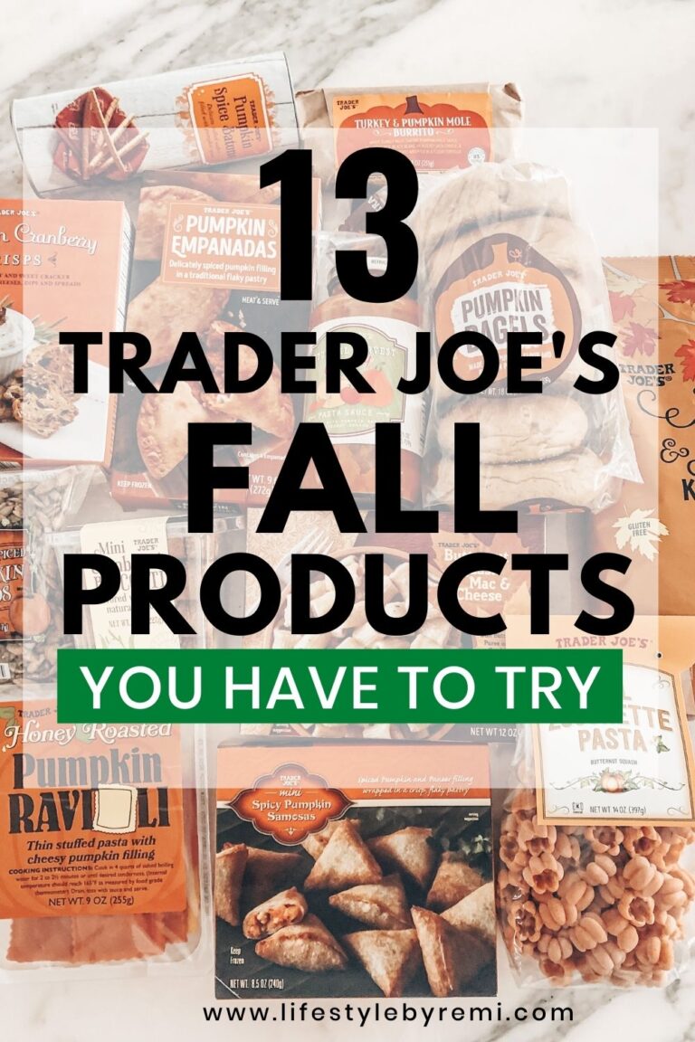 13 Trader Joe’s Fall Products You Have to Try Lifestyle by Remi