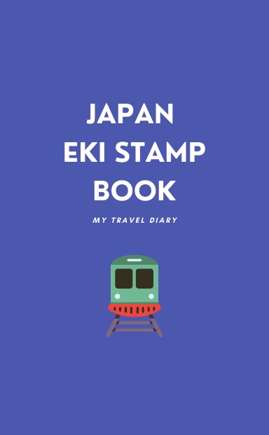 Japan Eki Stamp Book: My Travel Diary (Purple) - Lifestyle by Remi